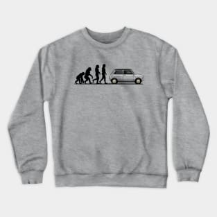 The evolution to the perfect small car! Crewneck Sweatshirt